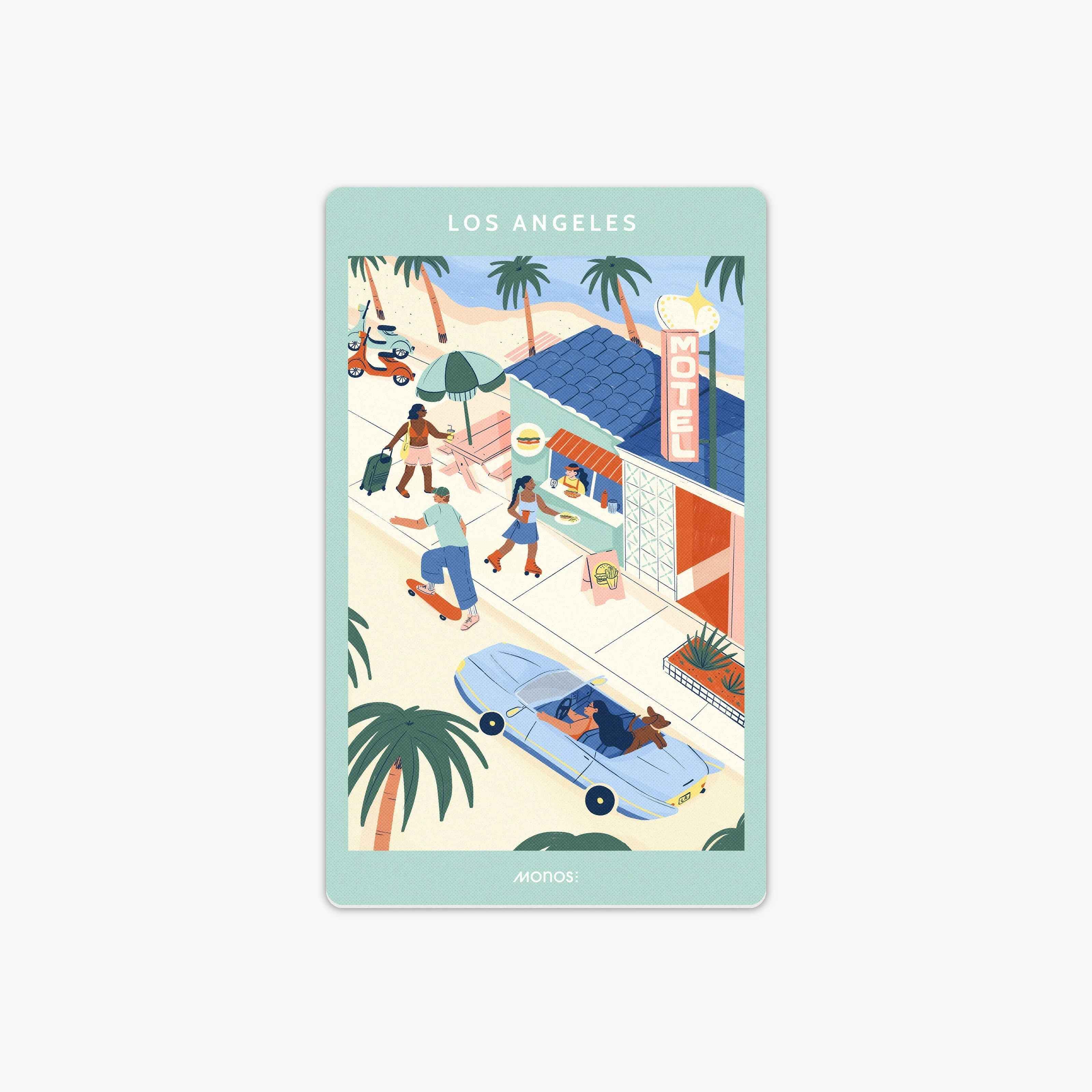 Los Angeles Destination Stickers - Image 2